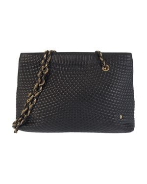 Bally Leather Tote Bag - Black