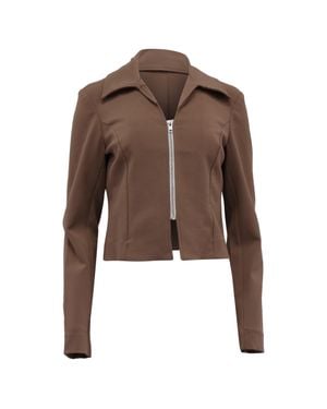 Reformation Sammi Knit Jacket - Brown