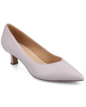 Journee Collection Apos;S Pammie Medium And Wide Width Pumps - Blue