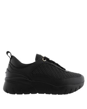 Bally Biara Woven Leather Low-Top Sneakers, Brand Size 35 Us Size 4.5 - Black