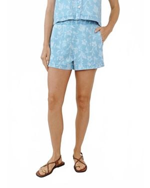 Bella Dahl Clean Front Catalina Short - Blue