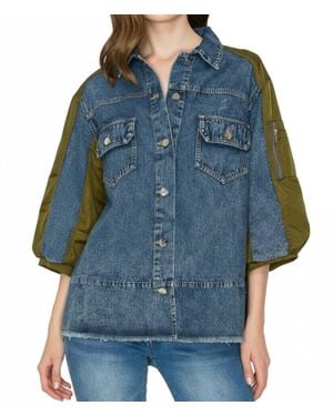 Joh Darcy Denim Jacket - Blue