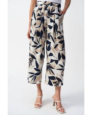 Joseph Ribkoff Chic Gauze Pants - Multicolor