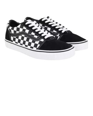 Vans Ward Checkered Sneaker - Black