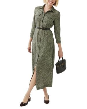 J.McLaughlin J. Mclaughlin Freda Silk-Blend Dress - Green