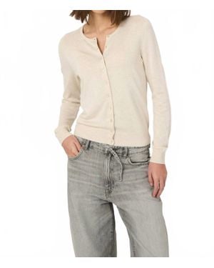 Repeat Cashmere Fine Knit Cardigan - Gray