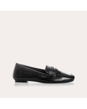 Reqins Hema Cuir Loafer - Black