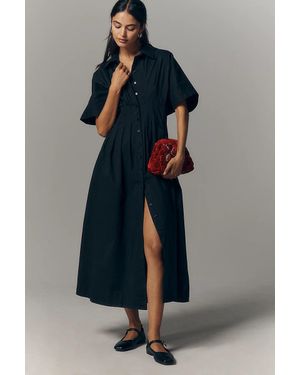 Exquise Tobie Shirtdress By - Blue