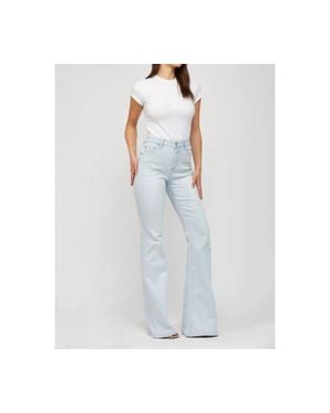 Mica Super High Flare Jean - Blue