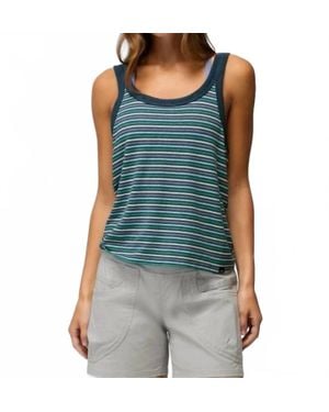 Prana Cozy Up Scoop Tank Top - Blue