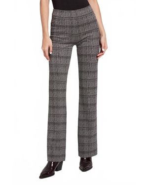 Lyssé Ponte Jacquard Bootcut Trouser - Gray