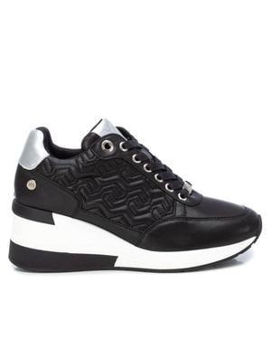 Xti Wedge Sneaker - Black