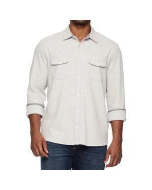 Flag & Anthem Hero Stretch Flannel Shirt - Gray