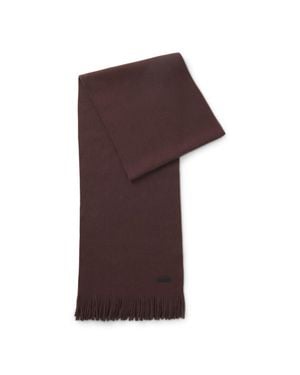 BOSS Knit Scarf - Brown