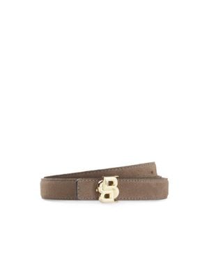 BOSS Reversible Italian Leather Belt With Light Hardware - Brown