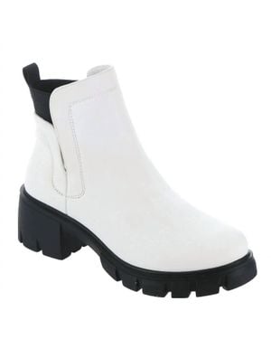 Very G Dana Pull On Boots - White
