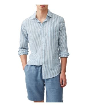 Rodd & Gunn Ferry Landing Sports Fit Shirt - Blue