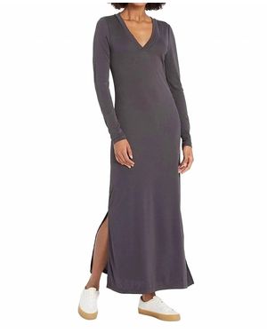 Splendid Delora Midi Dress - Purple