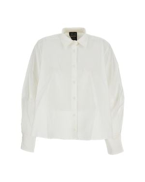 Irie Crisp Shirt With Structured Collar And Tailored Fit - White