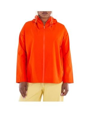 Save The Duck Traffic Dawa Hood Windbreaker Jacket - Orange