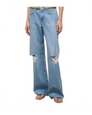 STAUD Gus Relaxed Jean - Blue