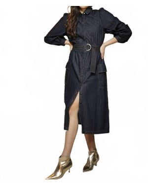 Emily Lovelock Melvina Maxi Dress - Blue
