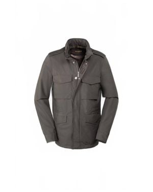 Moorer Denver-Stp Field Jacket - Gray