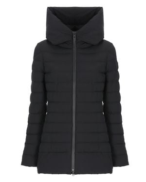 Peuterey Campbell Hooded Quilted Jacket - Black