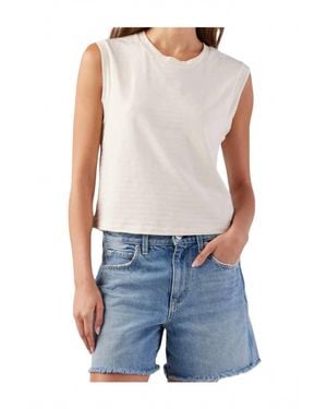 AMO Sleeveless Babe Tee - Blue