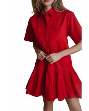 Laroque Lola Mini Dress - Red