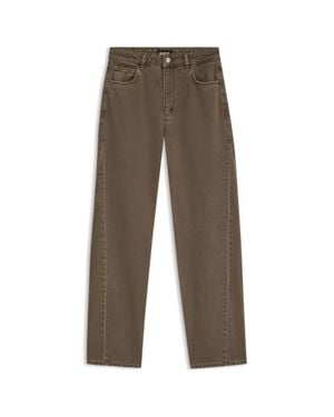 BOSS Relaxed-Fit Colored Jeans - Brown