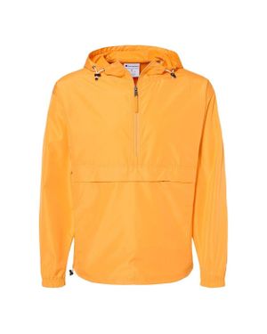 Champion Packable Quarter-Zip Jacket - Orange