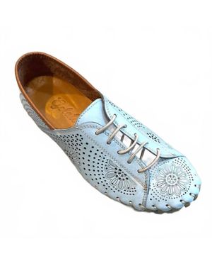 Gelato Theory Lace-Up Shoes - Blue