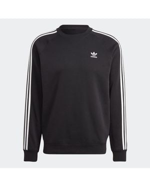 adidas Adicolor Classics 3-Stripes Crew - Black