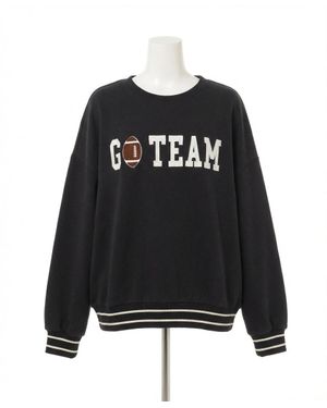 Z Supply Go Team Sweatshirt - Black