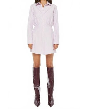 Mother Dinner Reservation Mini Dress - White