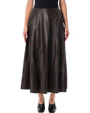 Arma Print Skirt For - Black