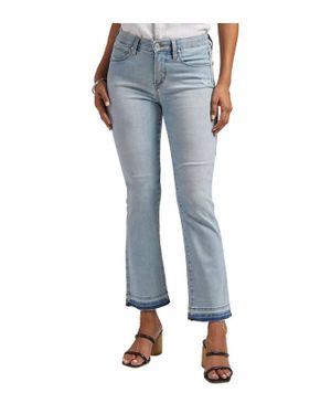 Jag Eloise Mid Rise Bootcut Crop Jean - Blue