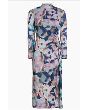 Rails Mona Long Sleeve Dress - Blue