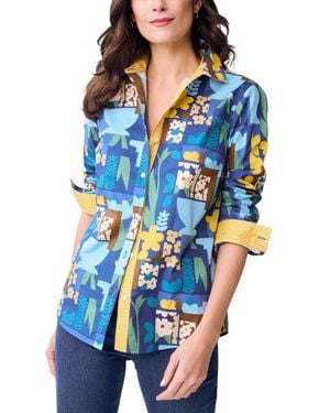 J.McLaughlin Lois Blouse - Blue
