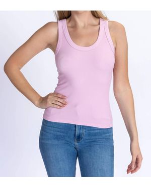 Nikibiki Reversible Ribbed Tank Top - Purple