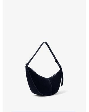 Proenza Schouler Soft Suede Slide Bag - Blue