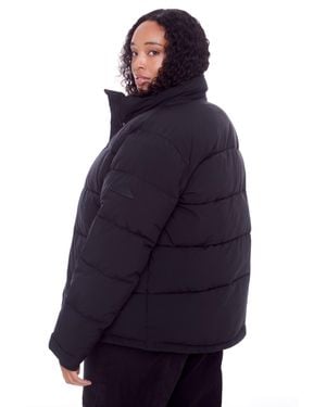 Alpine North Forillon Plus Vegan Down (Recycled) Short Quilted Puffer Jacket (Plus Size) - Blue