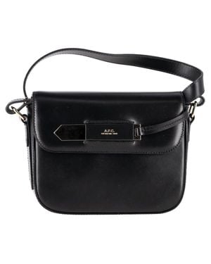 A.P.C. A. P.C. Small Charlotte Smooth Bag - Black