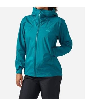 Rab Waterproof Hooded Utility Jacket - Blue