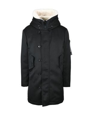 Peuterey Kasa Tv Ecofur Parka - Black