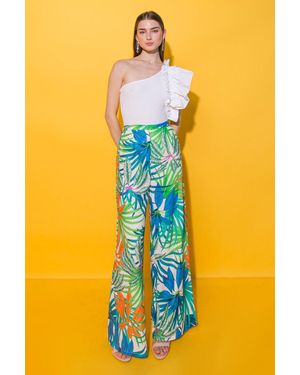 TRUEDAMES Pretty On Point Woven Pants - Yellow