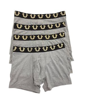True Religion 4-Pack Modal Boxer Briefs - Gray