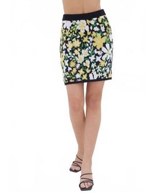 Lost + Wander Tropical Daydream Mini Skirt - Black