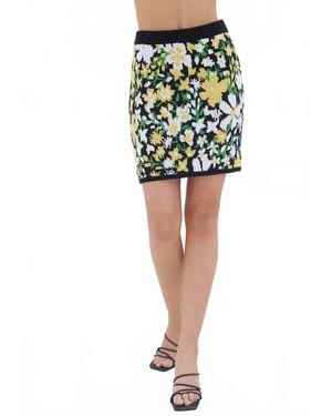 Lost + Wander Tropical Daydream Mini Skirt - Black